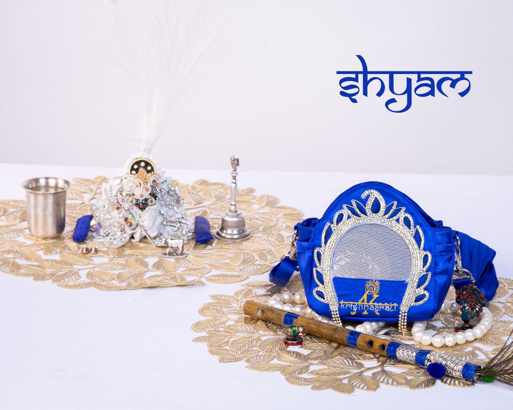 Travel With Krishna Bag –  Blue Colour