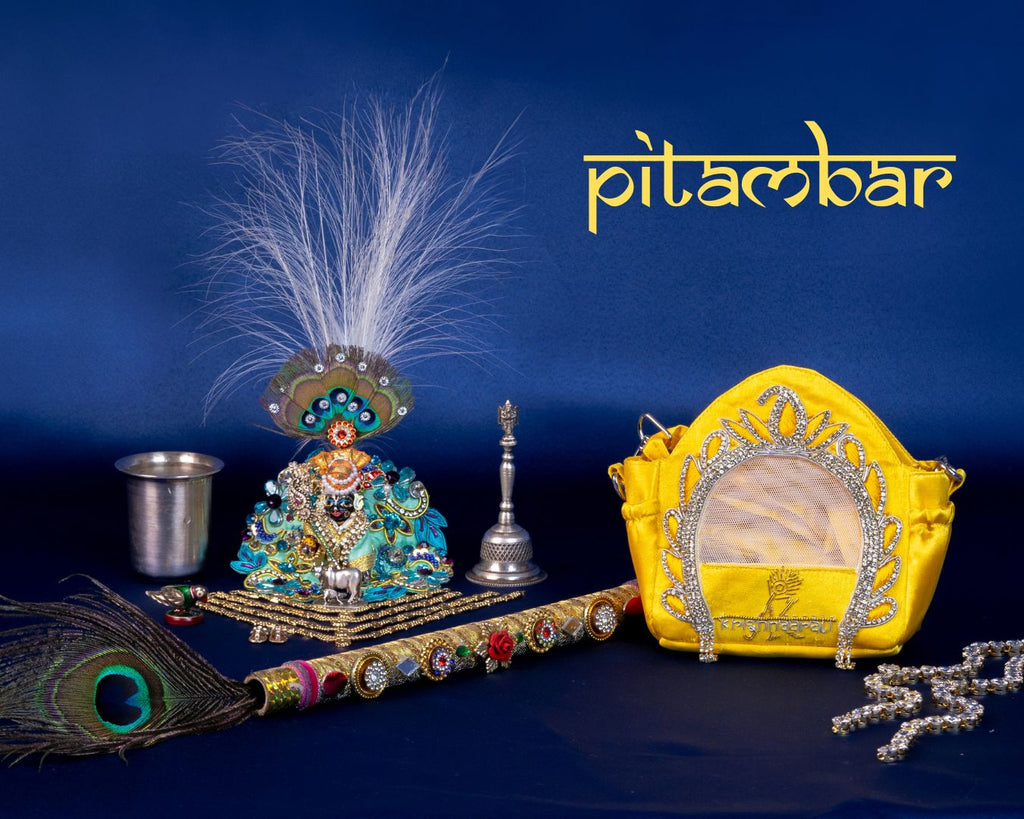 Travel With Krishna Bag – Yellow Colour